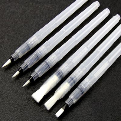 China Soft Color Waterproof Brush Water Marker Watercolor For Drawing Pen Art Supplies Portable Beginner Paint Brush Markers for sale