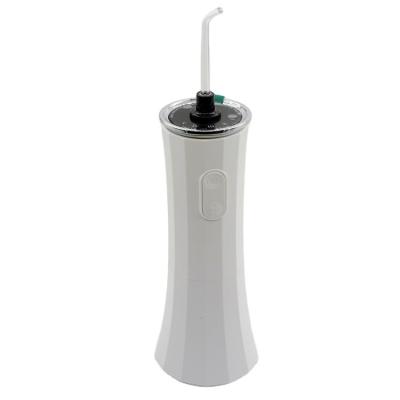 China Outdoor Rechargeable Portable Dental Irrigator Teeth Clean Oral Water Flosser for sale