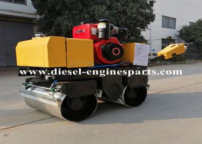 China Hydraulic Drive 800KG Mini Drum Roller Black Mini Vibratory Road Roller for sale