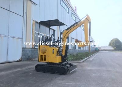 Cina Ghisa Mini Excavator Machine Hydraulic Controlled micro Mini Excavator in vendita