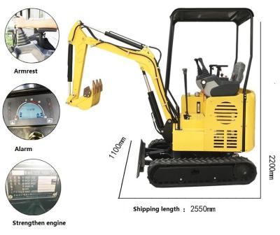 中国 Heavy Duty Construction Excavator FM20 With 1980kg Capacity / 2.5 Meters Arm Length 販売のため