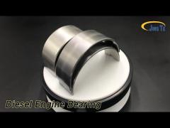 Main Crankshaft Diesel Engine Bearing Bimetal Polished Wear Proof