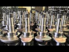 Forged Steel Diesel Engine Crankshaft High Class Level for Diesel Engine 3306