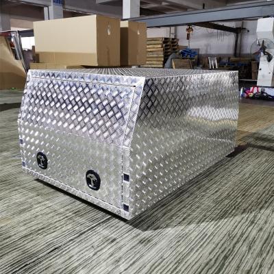 China Aluminum Tools and Storage 1780x1200x850mm Parts Storage Canopy Tool Box Gullwing Door UTE TRUCK TOOL BOX for sale