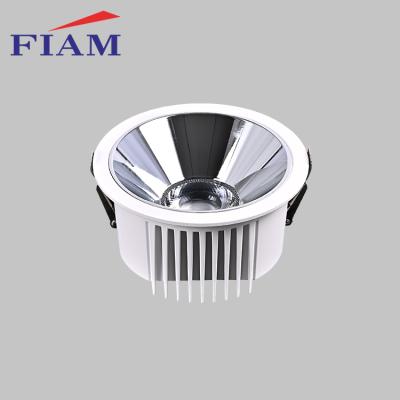 China Modern Hot Sale Recessed Round Shape 7w 12w 20w 30w 45w 60w Aluminum Modern Led Downlight for sale