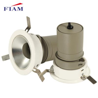 China New Modern Design Recessed 10w 20w 30w 40w Indoor Aluminum Cob Rotating Mini Spotlight for sale