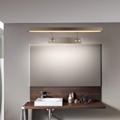 China New Design Modern 24v Ip20 8w 10w 20w Indoor Linear Bathroom Led Wall Light for sale