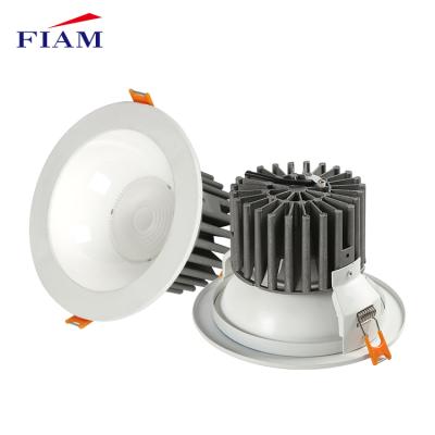 China Modern Newcomers Ip44 Anti Glare Round Recessed Cob 5w 7w 10w 20w 30w Led Downlight for sale