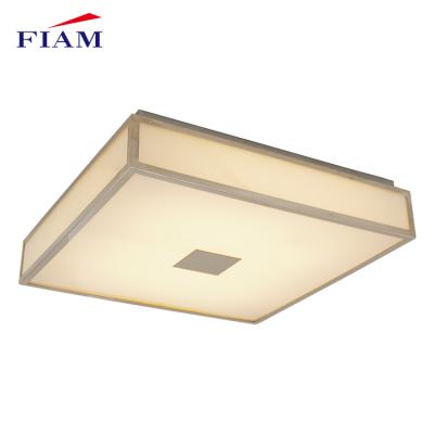 China Contemporary Popular Product Glass Surface Mounted Ceiling 240v 18w 60w 40cm Square Led Panel Light for sale