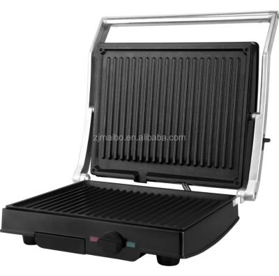 China Cheap Portable Low Wattage 4-Slice 1800W Health Grill Sandwich Panini Press Maker for sale