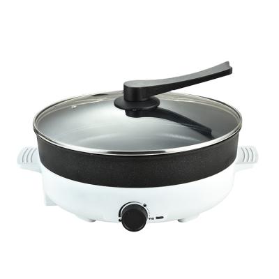 China Detachable Non-Stick Grill Pan for Household Mini Portable Electric Hot Pot Easy Clean and Dishwasher Safe Household Multi-Function Stainless Steel for sale