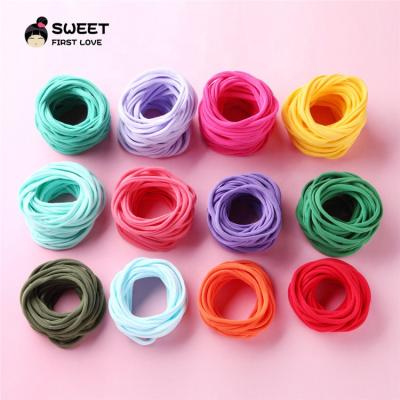 China European and American Style European and American Style Toddler Infant Hair Bands DIY Hair Band DIY Elastic Nylon Headband for sale