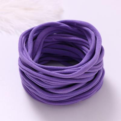 China Hair Accessories Baby Headband 10 Pcs A Bag Baby Hair Accessories Headband 2020 Kids Hair Bands Elastic Rope Lovely for sale