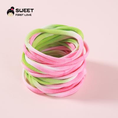 China Multicolor Hair Accessories Baby Headband Elastic Head Bands For Babies Headband Hair Accessories Wholesale Baby Elastic Band for sale