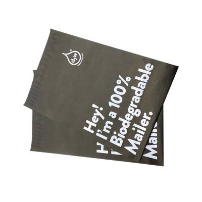 China Eco-friendly Matte Poly Self Adhesive Seal Mailing Bag T-shirt Bag Envelope Packaging Advertisement Black Bag for sale