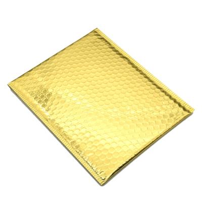 China Gold Strong Adhesive Charm Metallic Bubble Bag 8.5*11