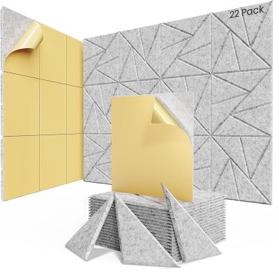 China modern 0 sound absorbing panels, decorative sound wall and ceiling panels, soundproofing felt tiles for home for sale