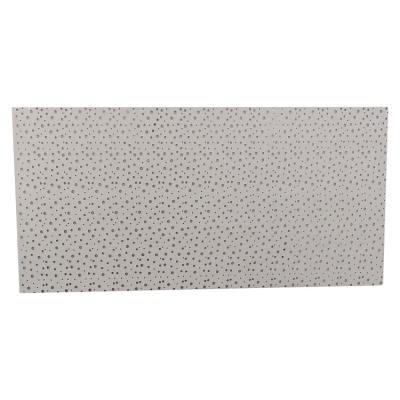 China Modern Perforated Gypsum Board Sound Absorbing Sound Insulation Insulation Panel Silencing Fireproof Silica Gel Cover Wall Decoration for sale