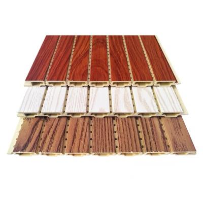 China Modern Hot Selling Fiber Series Wall Panel Bamboo Sound Absorbing Panel Acoustic Wood Panel for sale