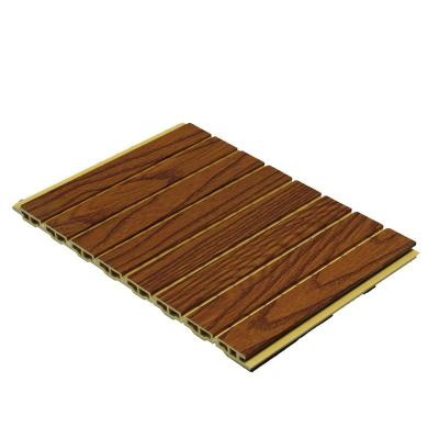 China Modern waterproof wood grain household office bar noise reduction latest product sound absorbing panel for sale