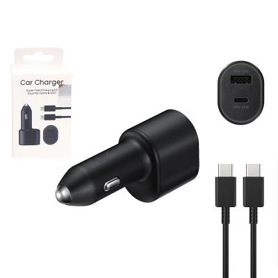 China Original USB 45W&15W 2 3.0 Ports 3.0 Fast Fast Type C PD Car Charger Car Charger For Samsung Galaxy Note 20 Ultra S21 10 S22 Fast Car Charger USB Type C for sale