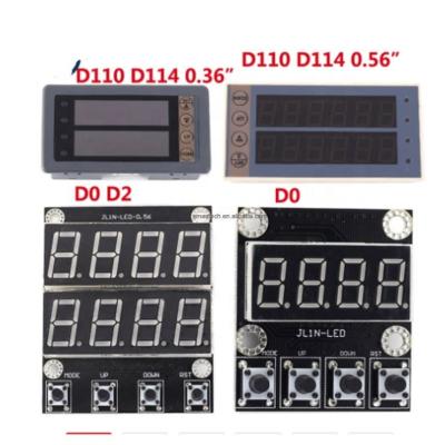 China PLC Controller Parameter Display Module Programming Module Digital Tube Display D0 D2 D110 D114 PLC Parameter for sale