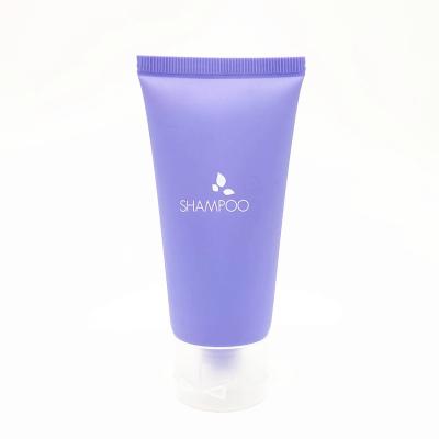 China Personal Care 60ml Mini Squeeze Bottle Empty Tube With Flip Top Cap Matte Finish for sale