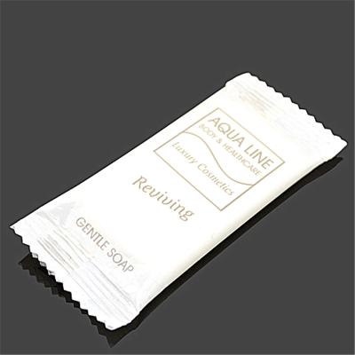 China Small rectangular halal hotel hand soap 10g in sachet bag G4529A for sale