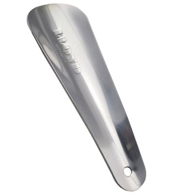 China Home Shoe Horn Metal Shoe Horn Stainless Steel 12cm Plastic Hotel Travel Care Shoe Horn for sale