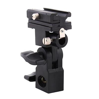 China Plastic Flash Camera Speedlite Mount Light Bracket Flash B Bracket for sale