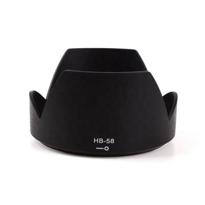 China Plastic Mount HB-58 Lens Hood for Nikon AF-S DX NIKKOR 18-300mm f/3.5-5.6G ED VR Lens for sale