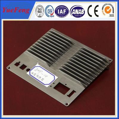 China CNC machined die casting aluminum extrusion heat sink(radiator) profiles for sale