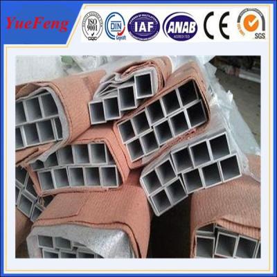 China Powder Coating Colored Square Aluminum Tube/ aluminium square pipe for sale