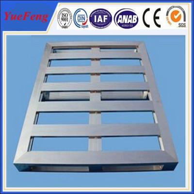 China Mill Finished Industrial Aluminium Profile Aluminum Pallet 6063 aluminum alloy for sale