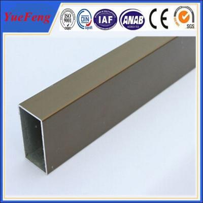 China aluminum rectangular tube, rectangular aluminum pipe for sale