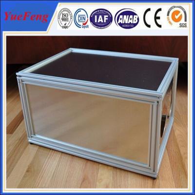 중국 New arrival! Aluminum extrusions 6063 6061 t5 t6, Anodized silver Aluminum cabinet frame 판매용