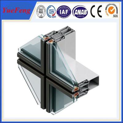 China Hot! OEM curtain wall price FOB/CIF, zhonglian building curtain walls & accessories for sale