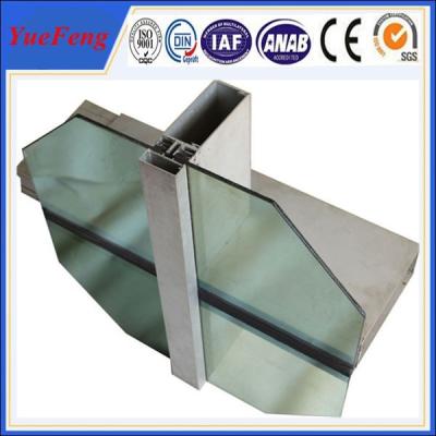 China mirror glass curtain wall,customized or ready made aluminium curtain wall bracket,OEM for sale