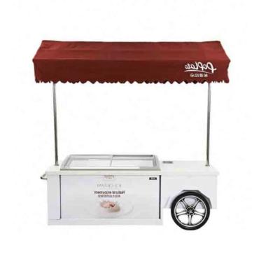 China New Design Use Single-temperature In Street Cart Girl Candy Cart Ice Cream Shop for sale