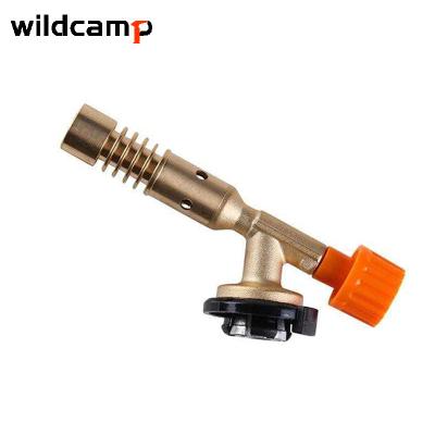 China Wildcamp Mini Hand Operated Stainless Steel Gas Welding Cutting Torch Portable Welding Igniter for sale