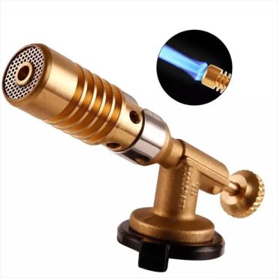 China Steady Flame Reaches Wildcamp High Temperature 1000-1300 Flamethrowe All Torch Copper Screw Butane Soldering Gun for sale