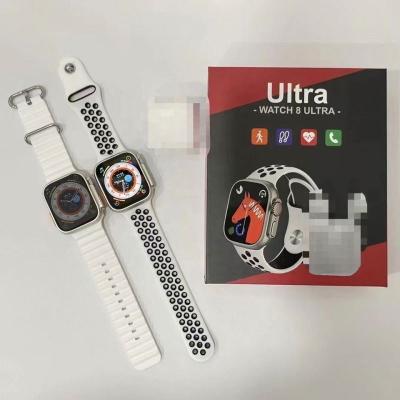 China S8 Ultra Touch Screen Watch 8 Smart Watch Two TWS Earbuds Bracelet 2 in 1 SmartWatch with Headset Earphone for sale