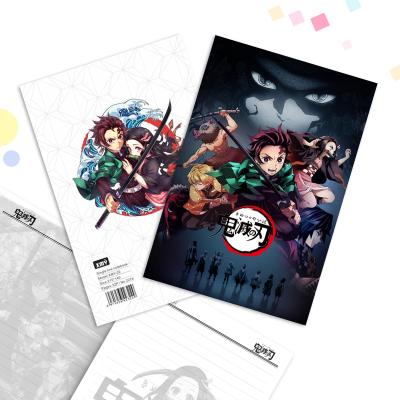 China Wholesale Anime Magnetic Series Small Book Printing Custom Single Line A5 School Notebook for sale