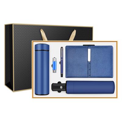 China Presentation Gift Set Customized Corporate Promotional Items With Logo Gift Items Business Giftbox Creative Office Stationery Gift Set Custom for sale