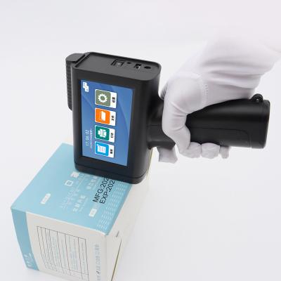 China Small Hotels M10 Handheld Inkjet Coding Machine Production Date TWO-DIMENSIONAL Code Coding Machine Can Bag Inkjet Marking Machine à venda