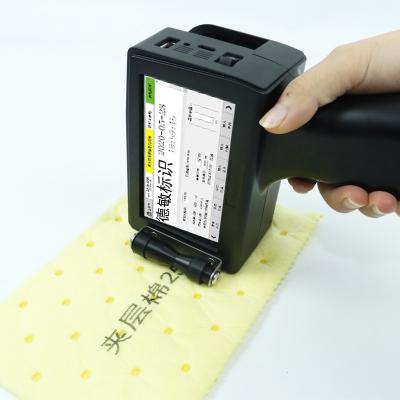 Китай Mini Hotels Printing Machine Small Dating Machine Handheld Automatic Food Packaging Two-Dimensional Code Cardboard Bottle Marking M продается