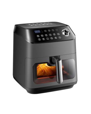 China Healthy Household AF600 6L 1350W Factory Price Digital Air Fryer The Power 360 Manual Digital Air Fryer Oven for sale