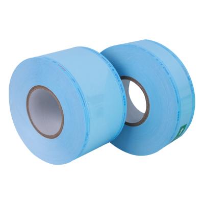 China Dental Clinic Medical Sterile Packaging Sterilization Roll Heat Sealing Flat Coil for sale