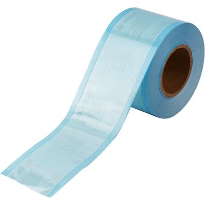 China CE Dental Certificate Disposable Medical Clinic Surgical Wrapping Heat Sealing Autoclave EO Sterilization Pouch Flat Roll For Dental Clinic for sale