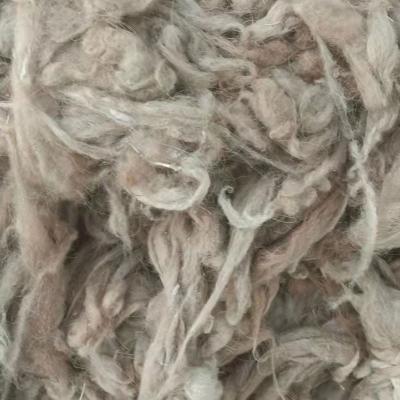 China Quilt and coat filling combed and depilated camel cashmere hair to twist and fill for sale